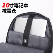 施维茨十字双肩包男士背包女韩版中学生书包休闲旅行包商务电脑包