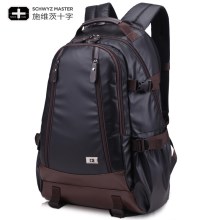 施维茨十字书包双肩包高中学生背包男女韩版休闲旅行包商务电脑包