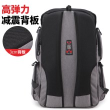 施维茨十字背包男士双肩包高中学生书包女韩版旅行包休闲电脑包潮