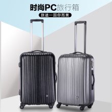 SUISSEWIN瑞士军刀拉杆箱旅行箱磨砂万向轮pc行李箱拉链款正品